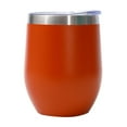 thumbnail image 2 of Insulated Wine Tumbler with Lid Stainless Steel Coffee Mug to Keep Drinks Hot or Cold Double Layer Vacuum Small Mug Insulated Travel Tumbler Cup for Coffee Wine Cocktails Ice Cream, 2 of 5