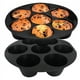 thumbnail image 1 of Molde de silicona para muffins para freidora de aire, horno, olla de 8,4 pulgadas, moldes reutilizables para hornear gratis, paquete de 2, 1 of 4