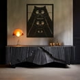 thumbnail image 3 of LaModaHome Exclusive Confused Cat Family Metal Wall Art – Durable & Artistic Metal Wall Art for Home and Office Decor, Perfect for Any Interior Design Aesthetic, 3 of 5