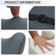 thumbnail image 3 of Almohada para reposacabezas de automóvil Unique Bargains Almohada de soporte para cuello ergonómica y cómoda Poliéster, Espuma de Memoria Ancho ajustable Gris Profundo 1 Pcs para conducción y viajes, 3 of 7