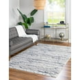 thumbnail image 4 of Unique Loom Finsbury Collection Area Rug - Anne (7' x 10' Rectangle Gray/Beige), 4 of 12
