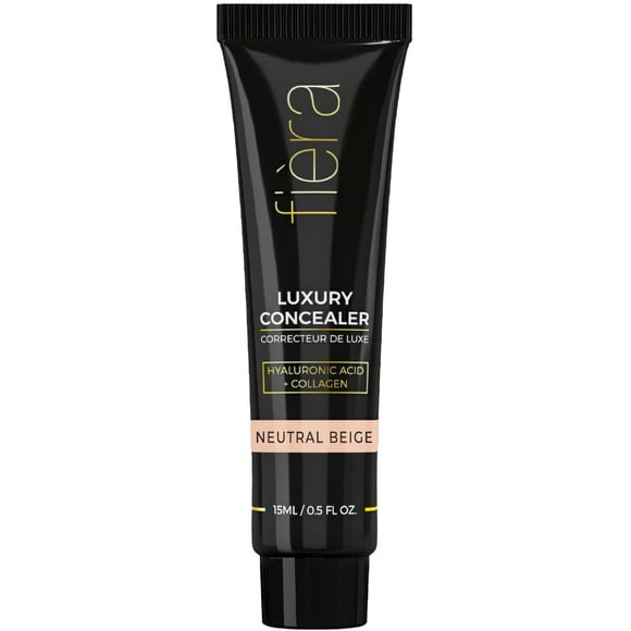 Corrector Fièra Luxury, cobertura para todo el día, 15 ml, antienvejecimiento
