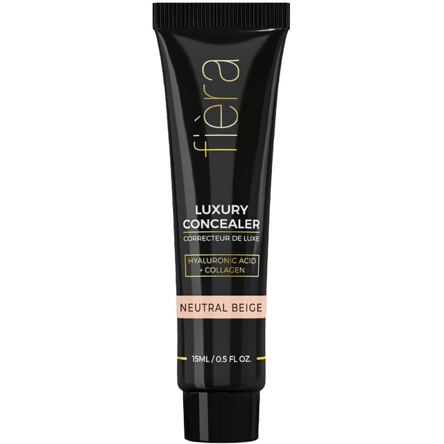 Corrector Fièra Luxury, cobertura para todo el día, 15 ml, antienvejecimiento