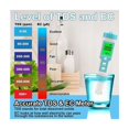 thumbnail image 4 of Pool Salinity Tester 5 in 1 Digital Salt Water pH and Salinity Meter Pool pH and Salinity Tester Salinity Meter for Swimming Pool, Hot Tub and Swim Spa, 4 of 5