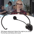thumbnail image 4 of De Micrófono Con Auriculares Inalámbricos, Reducción De Ruido 2.4G Auriculares Con Micrófono Inalámbrico UHF Conexión Flexible Para Presentaciones En Escenarios Al, 4 of 7