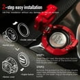 thumbnail image 5 of Car Stop Button Decor Car Engine Push Switch Button Cover Protector Stop Button for Car, 5 of 7