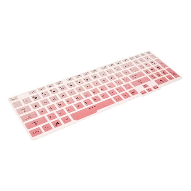 Funda de Silicona Impermeable para Teclado Sunnimix TUF Gaming A15 Rosa degradado