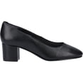 thumbnail image 2 of Hush Puppies Ladies/Womens Anna Leather Court Shoe, 2 of 5