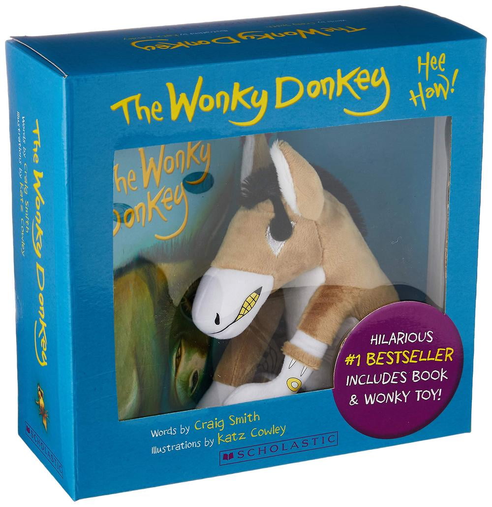 Wonky Donkey Book Set - The Wonky Donkey Box Set Plush Wonky Donkey Katz Cowley Illustrated