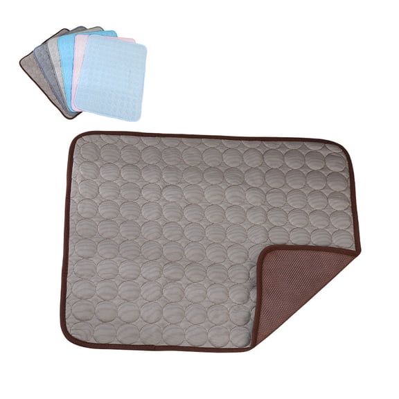 Self-Cooling Dog Mat | Non-Slip Breathable Pet Pad for Summer | Anti-Bite | 2 Sizes 3 Colors