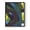 Black, variant on Cool Network II Framed Print in Gold Solid Wood Framed Print No Nail Hanging