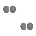 thumbnail image 3 of sweethay Cojín Almohadillas para los oídos Orejera transpirable de cuero profesional Reemplazo de protección auditiva para auriculares OE2 Gris Gris 2piezas, 3 of 6