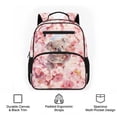 thumbnail image 6 of Pzuqiu Cherry Blossom Koala Toddler Backpack for Girls 2-4 Kids School Bag for Preschool Daycare Lightweight School Bag 13.5 Inch with Front Pockets for Back to School Daily Use, 6 of 7