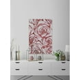 thumbnail image 4 of Marmont Hill Rose Outline Canvas Wall Art, 4 of 7