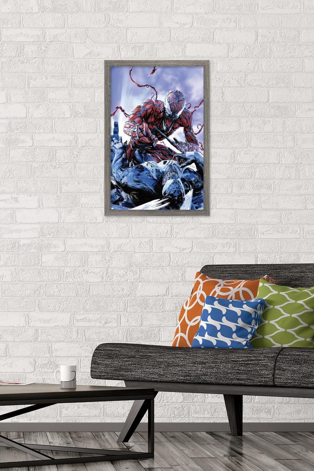 Marvel Comics - Carnage - Battle with Venom Wall Poster, 14.725" x 22.375"
