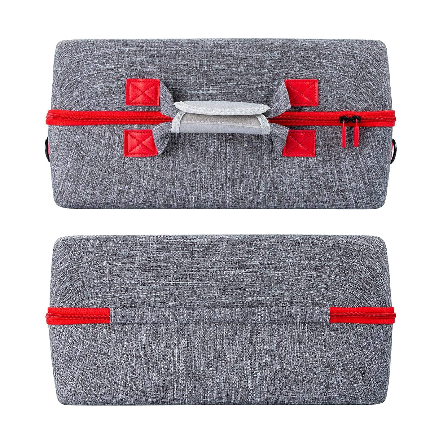 Carrying Case for PS5 Hard Shell Carry Case Travel Bag, Shockproof and Waterproof Storage Bag for PS5, Portable Protective Case Compatible with PS5 Console,Dual Controller and Accessories (Gray)