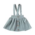 thumbnail image 1 of 6 yearsB5Pudcoco, faldas con tirantes de tutú para niños pequeños, faldas de pana con volantes para niñas pequeñas, ropa sólida con lazo de botón de otoño para verano 2020 esquí esquí Gafas de esquí, 1 of 5