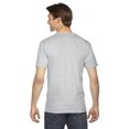 thumbnail image 2 of Fine Jersey V-Neck Tee, M, Heather Grey, 2 of 3
