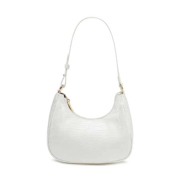WSRYDJDL Crescent Bolsos de hombro para mujer lindo Hobo Tote bolso debajo del brazo monederos mini bolso de embrague con cierre de cremallera