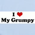 thumbnail image 2 of CafePress - I Love My Grumpy Infant Bodysuit - Baby Light Bodysuit, Size Newborn - 24 Months, 2 of 4