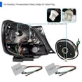 thumbnail image 4 of Spec-D Tuning Smoke LED Tail + Trunk Lights Compatible with 1998-2005 Lexus GS300/GS400/GS430, Left + Right Pair Assembly, 4 of 5