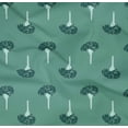 thumbnail image 4 of oneOone Cotton Poplin Twill Dusty Teal Green Fabric Geometric & Floral Block Craft Projects Decor Fabric Printed By The Yard 56 Inch Wide, 4 of 4