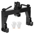 thumbnail image 2 of GloryStar 3000 LBS 3-Point Quick Hitch, Fits Category 1 Tractors, Attachment Between Lower Arms with Two Receivers Included, 2 of 7