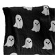 thumbnail image 1 of Ghosts Blanket Soft Comfortable Breathable Halloween Throw Blanket for Watching TV Camping Black White 100x150cm/39x59in 650g/22.9oz, 1 of 3