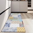 thumbnail image 4 of Pioneer Flower Floral Print Pattern Kitchen Rug Mat,Kitchen Runner Rugs Non Skid Washable,Decorative Kitchen Floor Mats for Kitchen,Sink,Laundry,17"X47", 4 of 5
