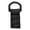 Black, variant on Nylon Webbing D-Ring Belt Clip, Tactical Gear Hanger for Keychain, Secure, No Tools & Outdoor Equipment, Rugged, Long Lasting Construction Fits 1.5"" Belts