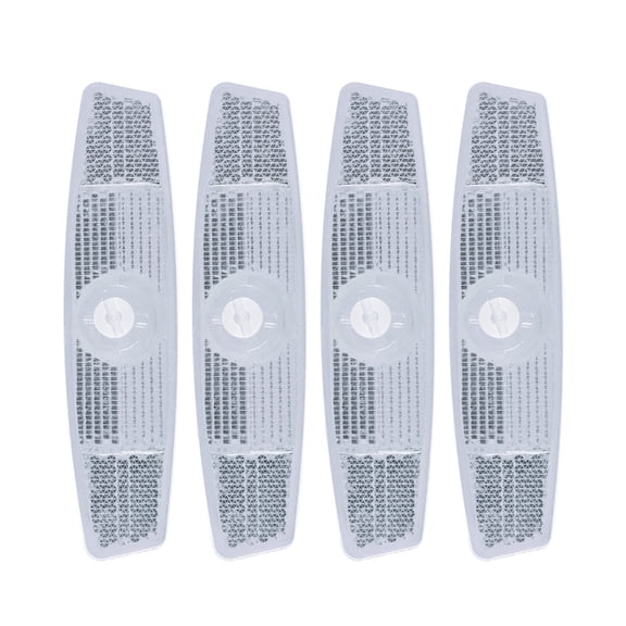 4Pcs/set Highly Reflective Bikes Wheel Reflectors Bikes Reflectors Suitable for Bikes Warning