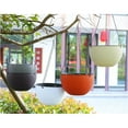 Listenwind Hanging Planter Outdoors Hanging Flower Pots with Drainage Holes, Indoor Outdoor