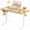 Yellow, variant on One-Touch Lift Sit Stand Desk, 48"×24" Ergonomic Workstation, Electric Height Adjustment for Home & Office
