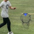 thumbnail image 4 of HOOWIFFY Indoor Football Netting for Practice Black Football Training Equipment for Home, 4 of 6