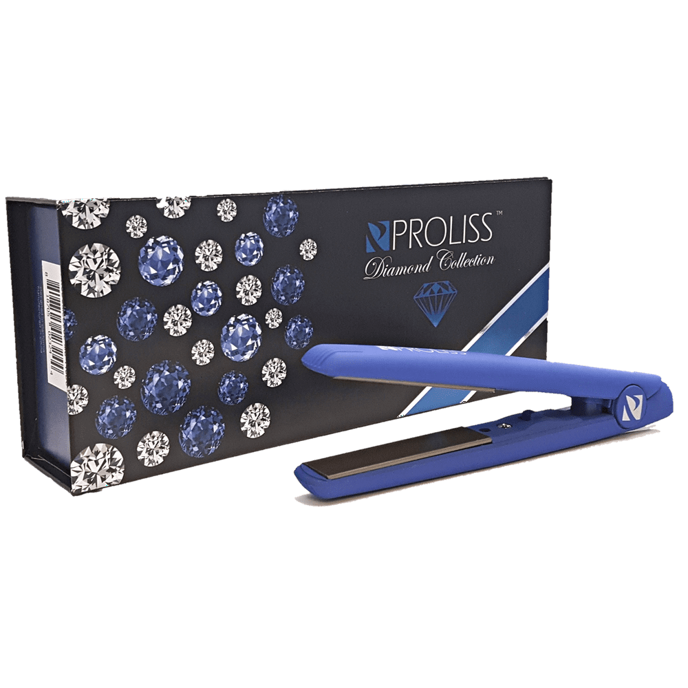 Proliss Diamond Tourmaline 3/4" Plates Mini Travel Hair Straightener