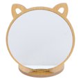 thumbnail image 4 of OUNONA Vanity Mirror For Bathroom Wood Khaki 1Pack Easy To Maintain For Home Decor, 4 of 6