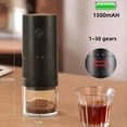thumbnail image 2 of Molinillo de Café Eléctrico Recargable por USB - Minimáquina de Café Portátil Ajustable de 38 Velocidades, Ideal para Uso Doméstico, Color Negro, 2 of 5