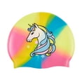 thumbnail image 4 of Sporti Jr. Unicorn Silicone Swim Cap, Lightweight, Anti-Slip, Compressive Fit for Kids, 4 of 6