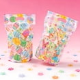 thumbnail image 5 of CCOCC 50 Pcs Easter Plastic Candy Bags Bulk Easter Egg Zip Lock Treat Bags Bunny Goodie Bags with Handle Spring Easter Party Favor Gift Bags for Easter Wedding Birthday Party Supplies, 5 of 7