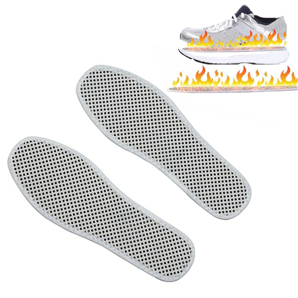 Women Men Self-Heating Foot Care Insole Magnetic Therapy Massage Shoe Pad Soft 