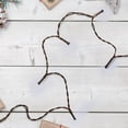 thumbnail image 3 of Northlight Wide Angle LED Christmas Lights - Pure White - 3' Brown Wire - 10ct, 3 of 3