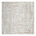 thumbnail image 2 of Unique Loom Hermitage Collection Area Rug - Armor (10' 8" Square White Bone/Beige), 2 of 6