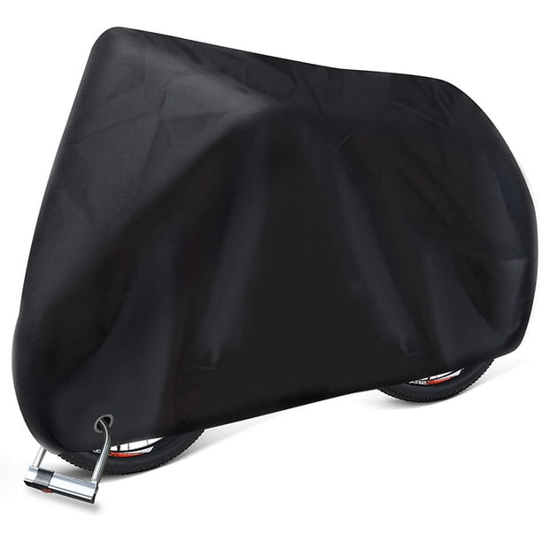Funda para bicicleta, funda antipolvo de tafetán de poliéster 190T con protección UV Bolsa de almacenamiento para guardar bicicletas de montaña al aire libre Adepaton WL-00475-1