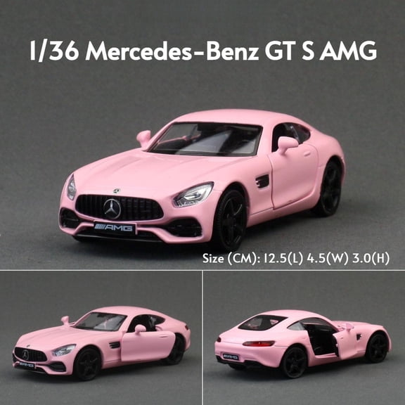 1/36 Mercedes-Benz SUV Hatchback Van Sedan Super Sport Toy Car Model RMZ CiTY Diecast Metal Miniature Collection Gift For Boys