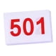 thumbnail image 1 of Números de competidor para correr, ligeros, resistentes al desgarro, de tela para número de atleta 501 a 600, 1 of 9