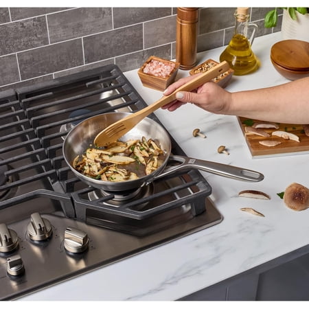 Motion Stainless Steel 8-inch Fry Pan with Tempered Glass Lid