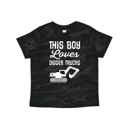 

Inktastic Shovel Truck Boys Construction Digger Gift Toddler Boy Girl T-Shirt