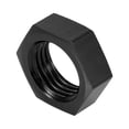 thumbnail image 4 of 2pcs Black AN6 Female Thread Hex Bulkhead Nut Locking Nut 6AN Thread Size Hex Locknut, 4 of 6