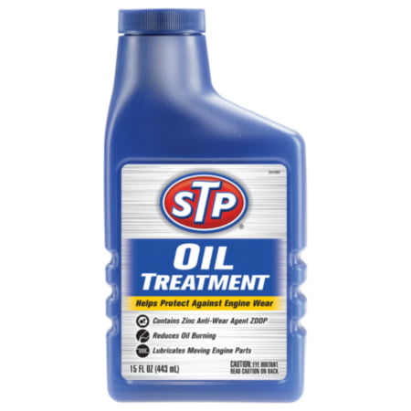 STP STP Oil Treatment - Helps protect against engine wear by providing a thicker, friction-fighting cushion between moving engine parts, 15 ounce bottle, sold by (The Best Oil Treatment For Engines)