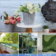 thumbnail image 5 of Juego de 8 macetas para exterior, soporte para plantas de interior, macetero colgante para plantas de exterior, decoración escandinava para jardín (5 macetas) -, 5 of 5